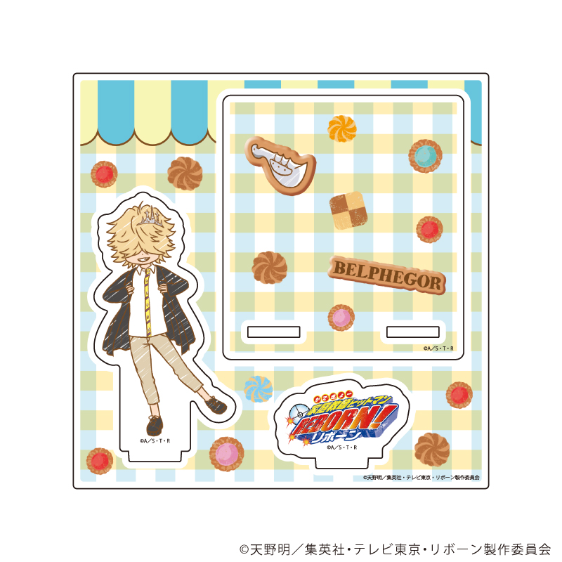 家庭教師ヒットマンREBORN!_アクリルスタンドプレート03/ベルフェゴール(グラフアートイラスト)