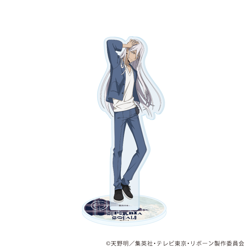 家庭教師ヒットマンREBORN!_アクリルスタンド104/スクアーロ(描き下ろしイラスト)