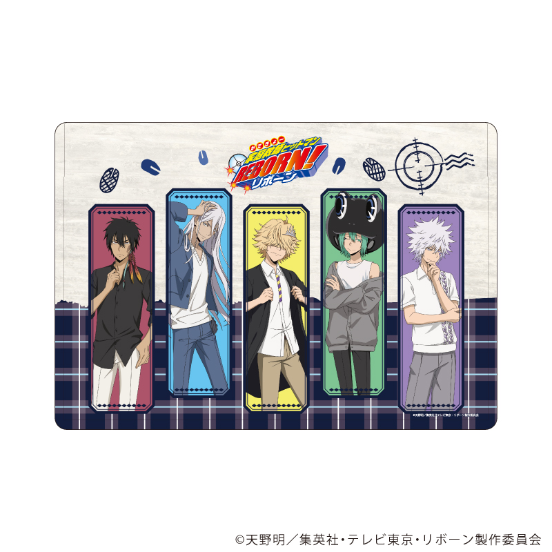 家庭教師ヒットマンREBORN!_キャラクリアケース15/コマ割りデザイン(描き下ろしイラスト)