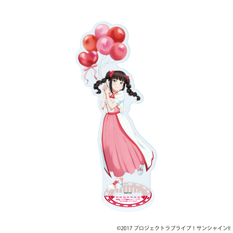 ラブライブ！サンシャイン!!_アクリルスタンド13/黒澤ダイヤ パレードver.(描き下ろしイラスト)