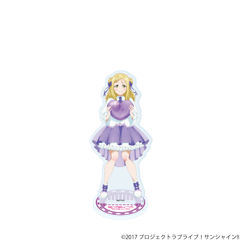 ラブライブ！サンシャイン!!_アクリルスタンド17/小原鞠莉 パレードver.(描き下ろしイラスト)	