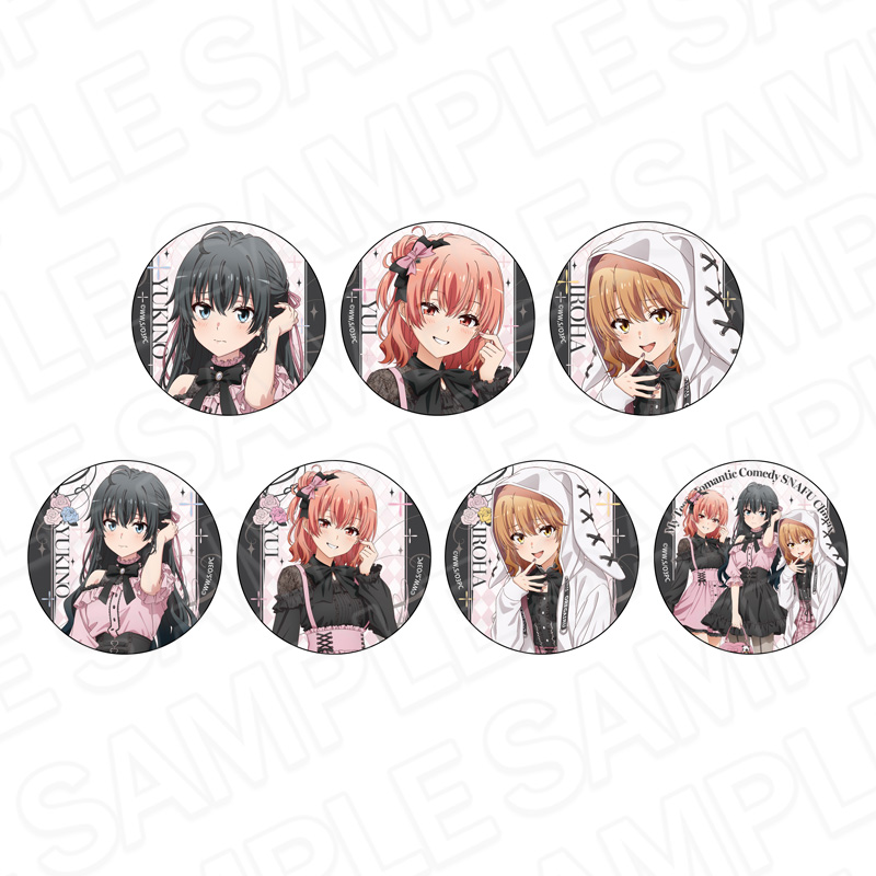 やはり俺の青春ラブコメはまちがっている。完_ホログラムカンバッジ(ブラインド) サブカルファッション ver.