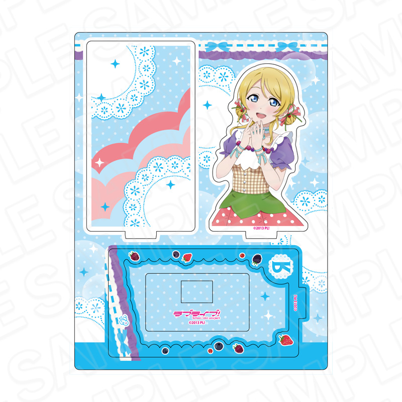 ラブライブ!_レイヤーアクリルスタンド 絢瀬絵里 Cafe party ver