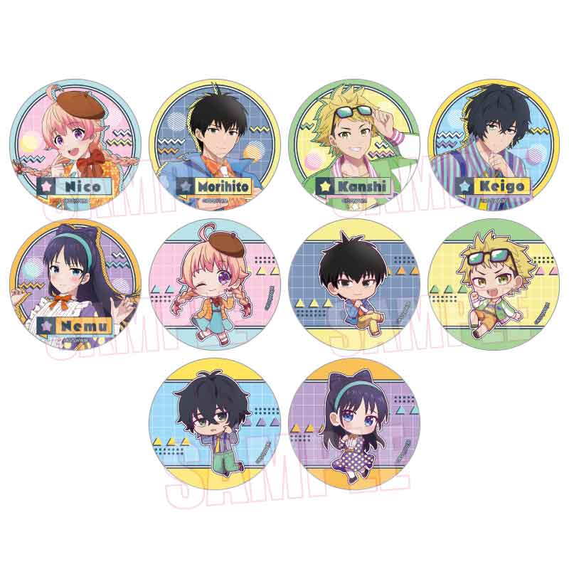 ウィッチウォッチ タワレコ 缶バッジ 全種類 BOX コンプセット ウィッチウォッチ タワレコ 缶バッジ 全種類 BOX コンプセット