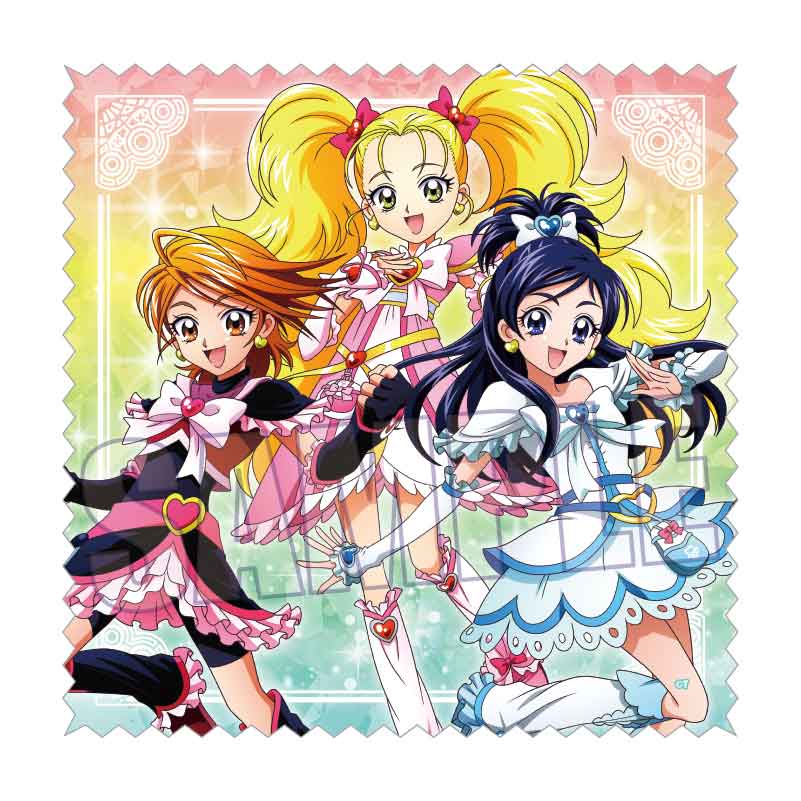 ふたりはプリキュアMax Heart_マイクロファイバークロス A Action ver.