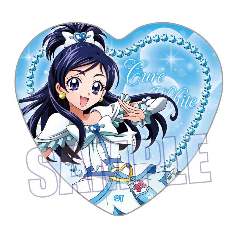 ふたりはプリキュアMax Heart_トレーディングハート缶バッジ
