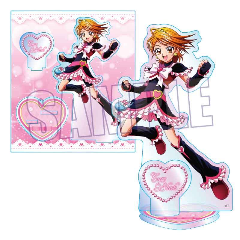 ふたりはプリキュアMax Heart_オーロラアクリルスタンド キュアブラック Action ver.
