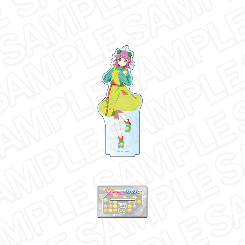 ラブライブ!虹ヶ咲学園スクールアイドル同好会×ぷよぷよ_デカアクリルスタンド 天王寺璃奈