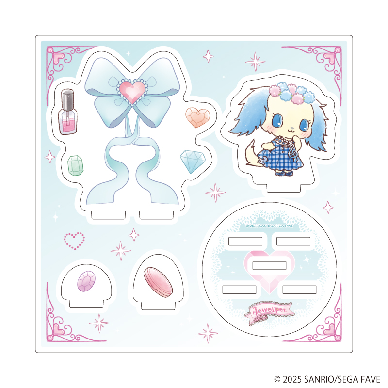 ジュエルペット_アクリルスタンドプレート 02/サフィー(グラフアート