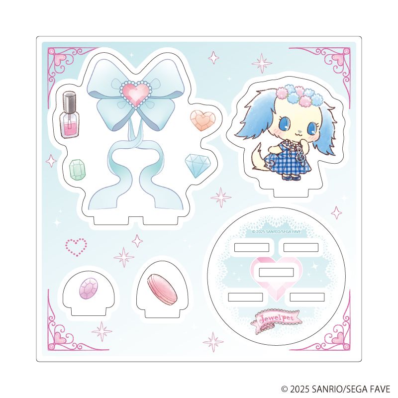 ジュエルペット_アクリルスタンドプレート 02/サフィー(グラフアート