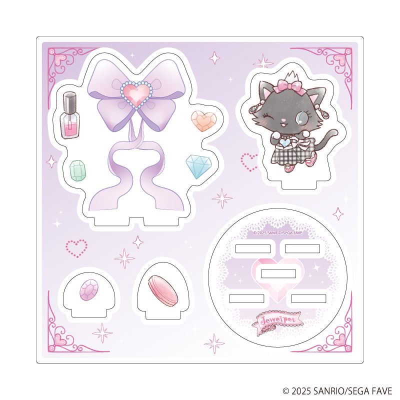 ジュエルペット　楽天コレクション　あかり　ダイアナ　アクリルスタンド ジュエルペット_アクリルスタンドプレート 04/ダイアナ(グラフアート