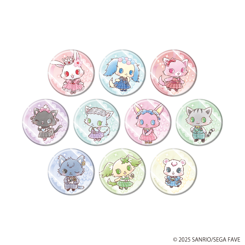 ジュエルペット_缶バッジ08/コンプリートセット(全10種)(グラフアートイラスト)【BOX/10個入り】