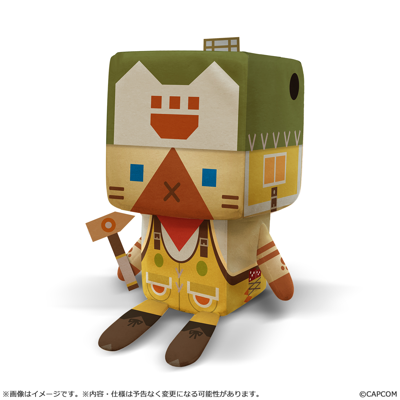 モンスターハンターワイルズ_VOXENATION ぬいぐるみ オトモアイルー