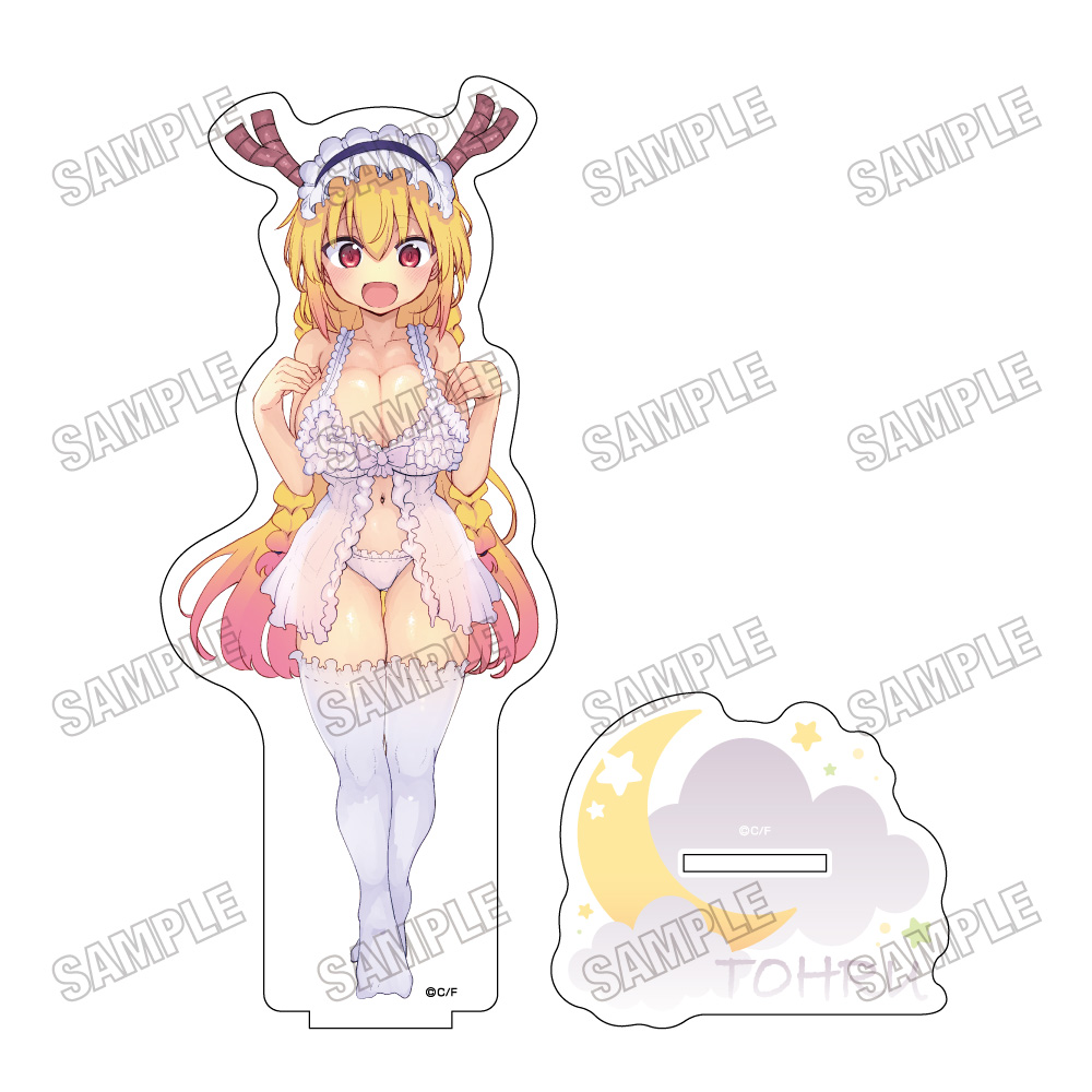 小林さんちのメイドラゴン_描き下ろしBIGアクリルスタンド【ベビードールver.】?トール