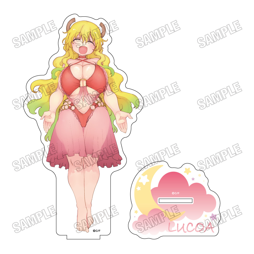 小林さんちのメイドラゴン_描き下ろしBIGアクリルスタンド【ベビードールver.】?ルコア