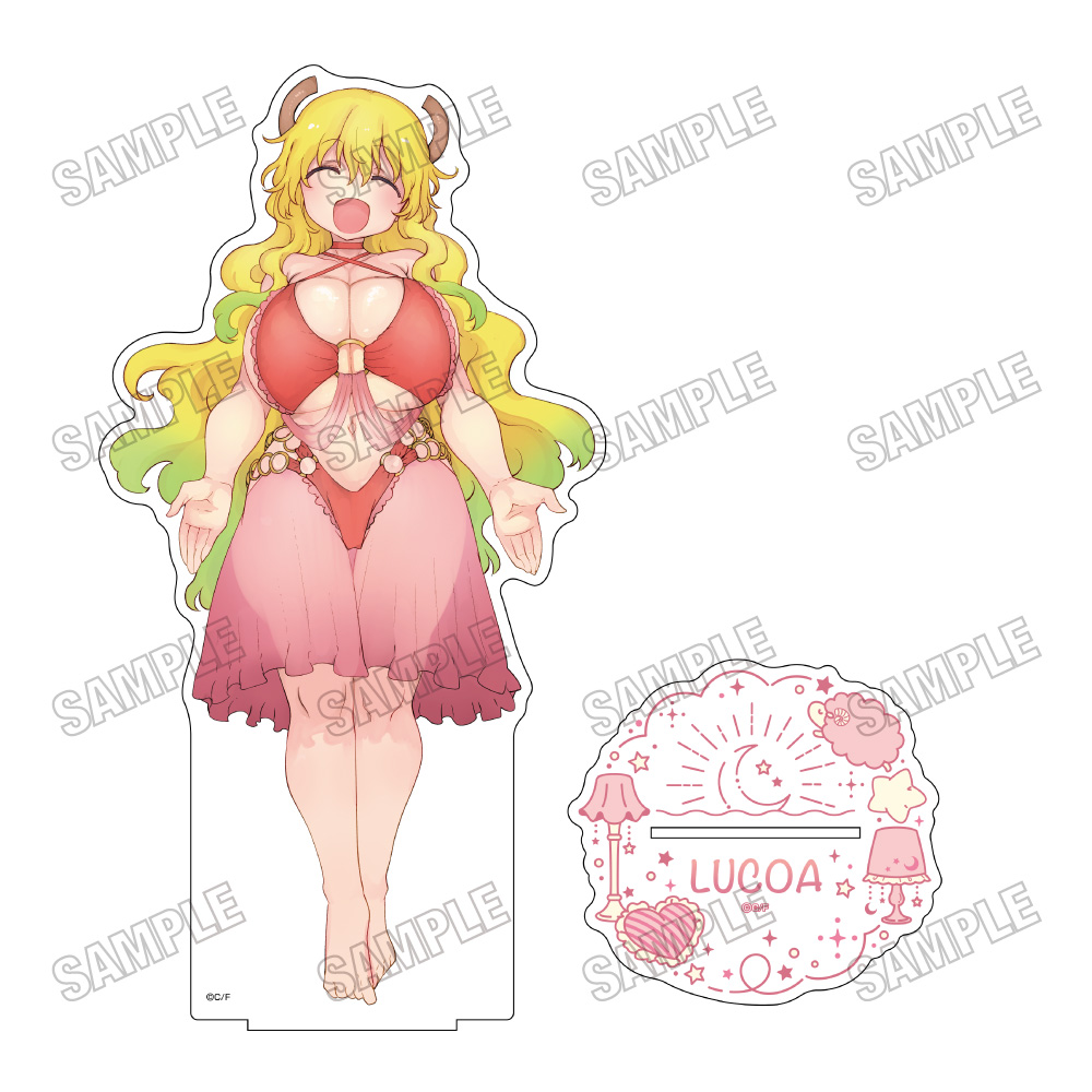 小林さんちのメイドラゴン_描き下ろしBIGアクリルスタンドLL【ベビードールver.】?ルコア