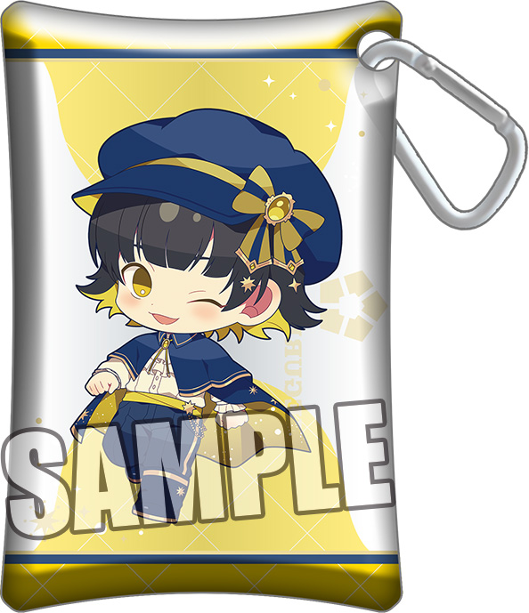 ブルーロック_カラビナ付きクリアケース 蜂楽廻 ホロスコープVer.