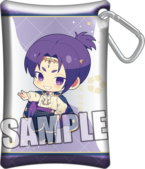 ブルーロック_カラビナ付きクリアケース 御影玲王 ホロスコープVer.