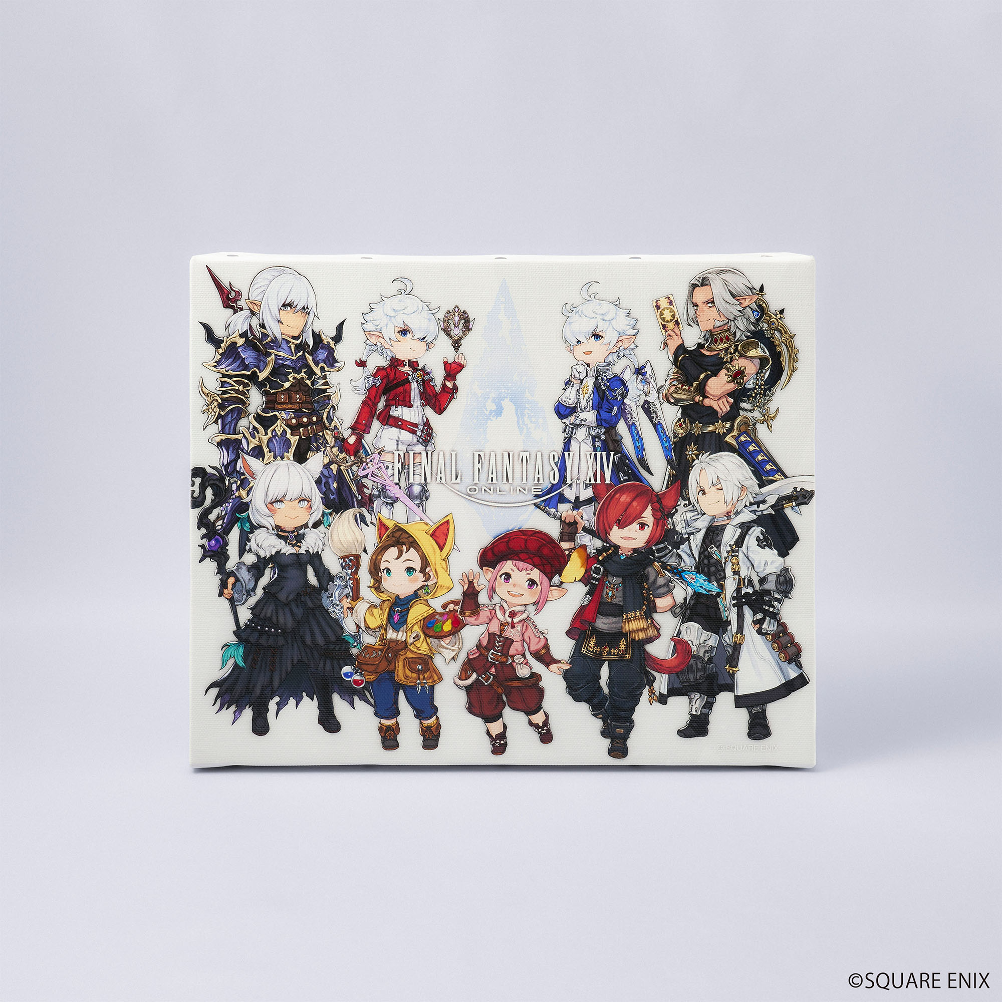 ファイナルファンタジーXIV_キャラクターキャンバスボード