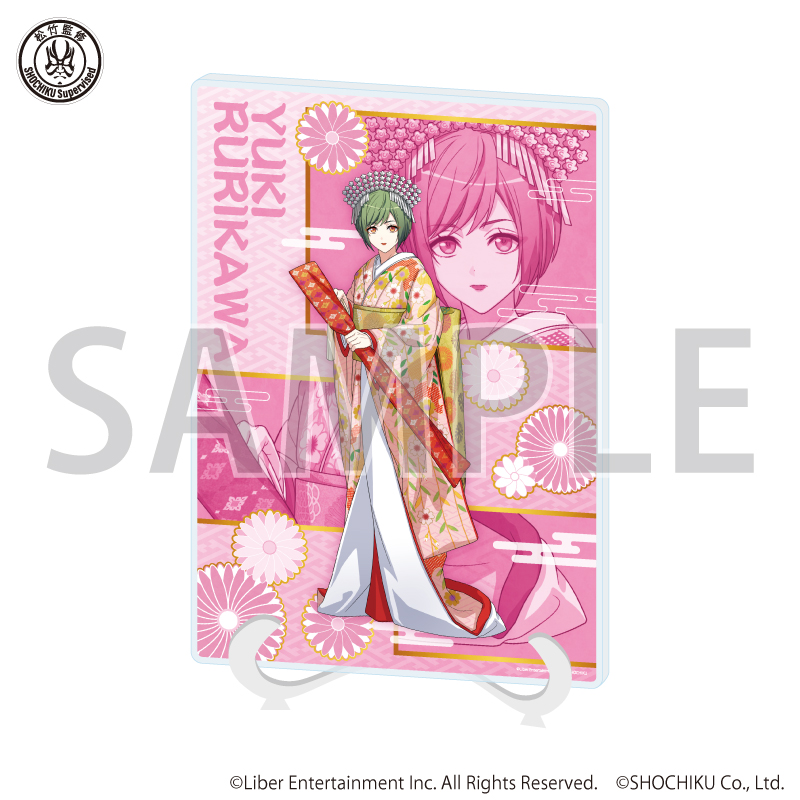 A3!×歌舞伎_(A5サイズ)_アクリルアートボード02/瑠璃川 幸(描き下ろしイラスト)