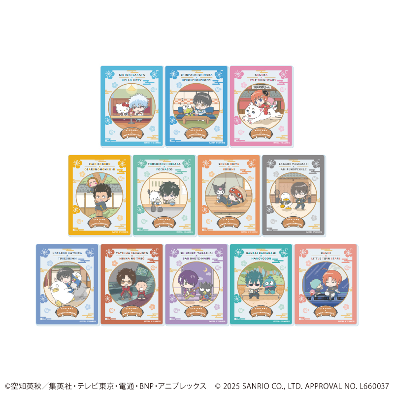 銀魂 坂田銀時 缶バッジ サンリオ サンリオキャラクターズ