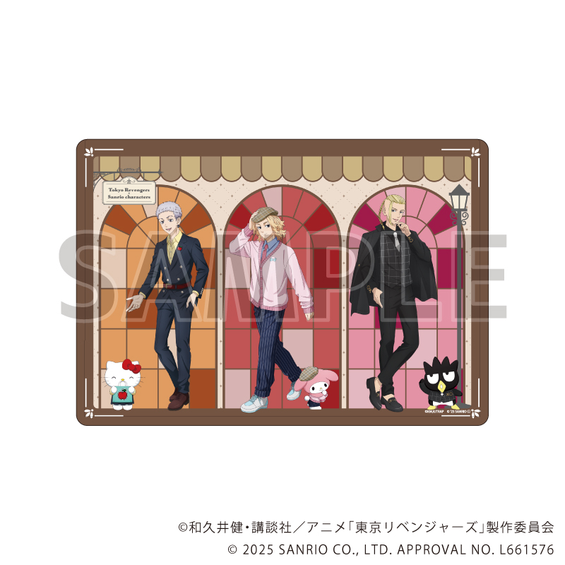 東京リベンジャーズ×サンリオキャラクターズ_キャラクリアケース03/Bパターン(コラボイラスト)