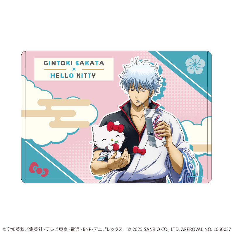 銀魂　サンリオ　サンリオキャラクターズ　坂田銀時 銀魂×サンリオキャラクターズ_キャラクリアケース01/坂田銀時