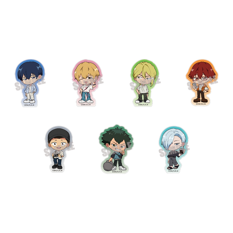 忘却バッテリー_フレークシール Travel mini ver.