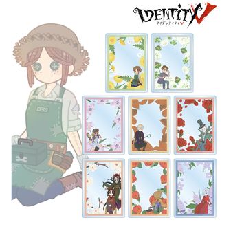 少女スクエア缶バッジ◆第五人格◆日本限定グッズ Identity V_アートコレクション トレーディングスクエア缶バッジ