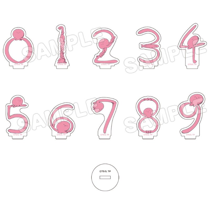 タコピーの原罪_トレーディングアクリルスタンド　数字　【コンプリートBOX／10個入り】