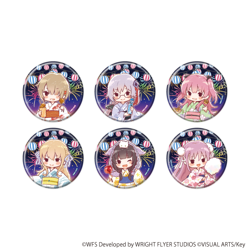 ヘブンバーンズレッド_缶バッジ22/浴衣ver. 第31A部隊