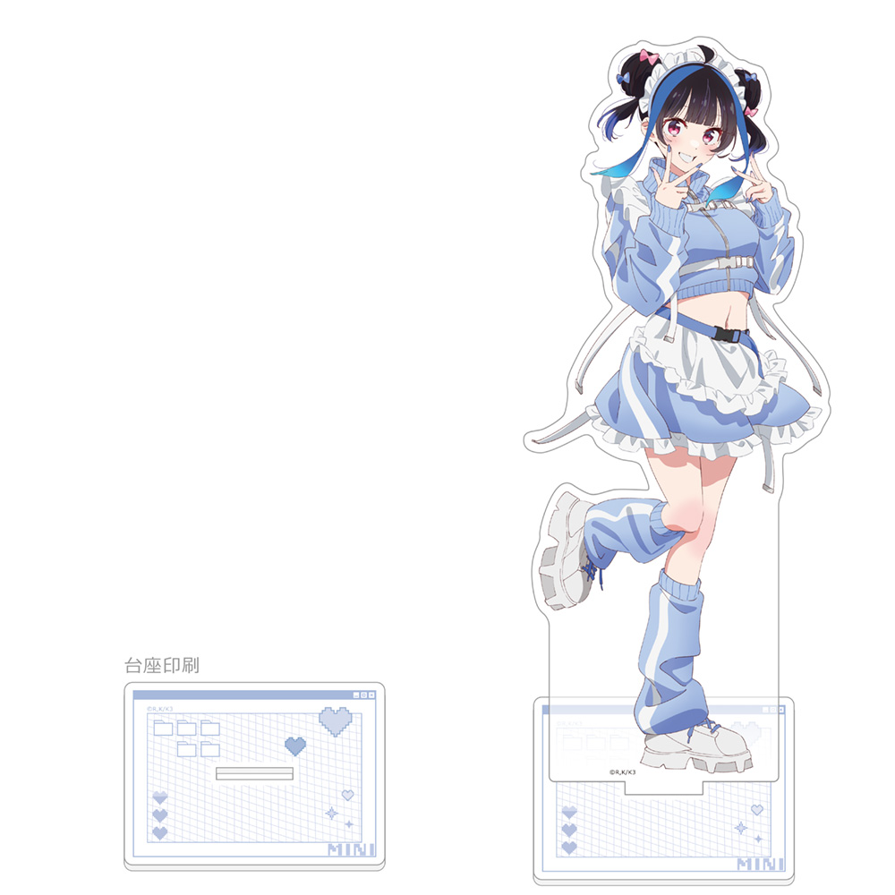 彼女、お借りします_描き下ろし特大アクリルスタンド(八重森みに/ジャージメイド)