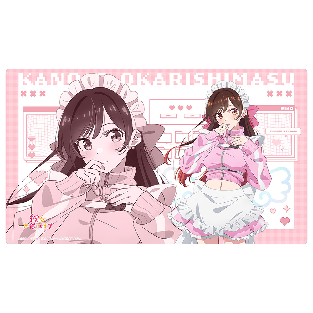 彼女、お借りします_描き下ろしラバーマット(水原千鶴/ジャージメイド)