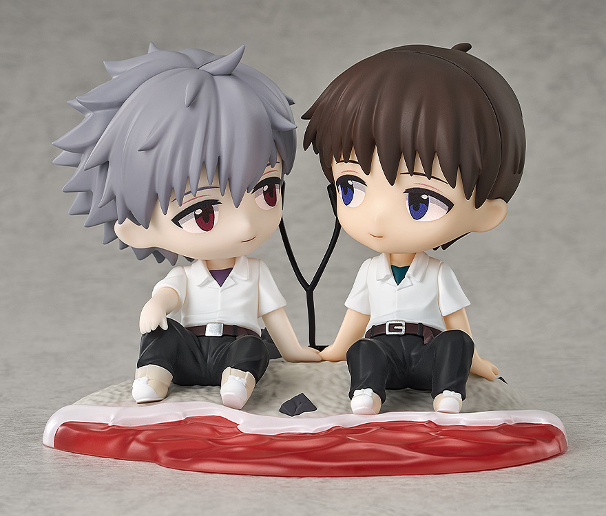 【稀少品】エヴァンゲリオン カヲル アクリルジオラマ CAFE&DINNER ヱヴァンゲリヲン新劇場版』より、「渚カヲル」の1/4スケール