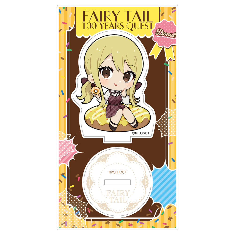 FAIRY TAIL 100年クエスト_アクリルスタンド(ルーシィ/ドーナツ)