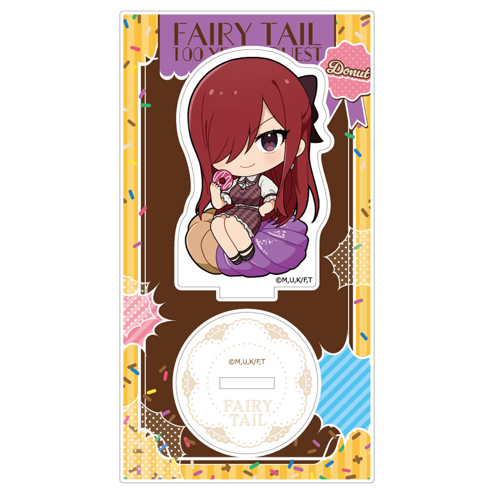 FAIRY TAIL 100年クエスト_アクリルスタンド(エルザ/ドーナツ)
