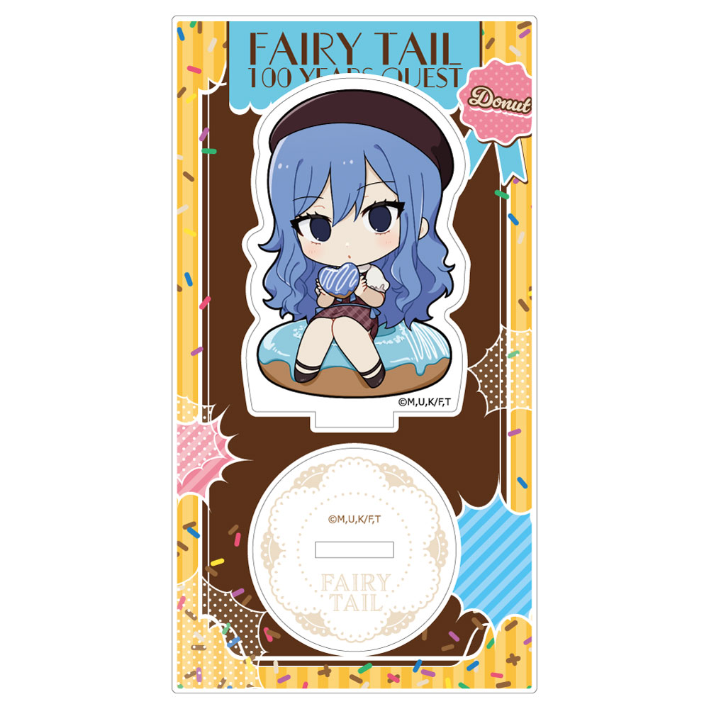 FAIRY TAIL 100年クエスト_アクリルスタンド(ジュビア/ドーナツ)