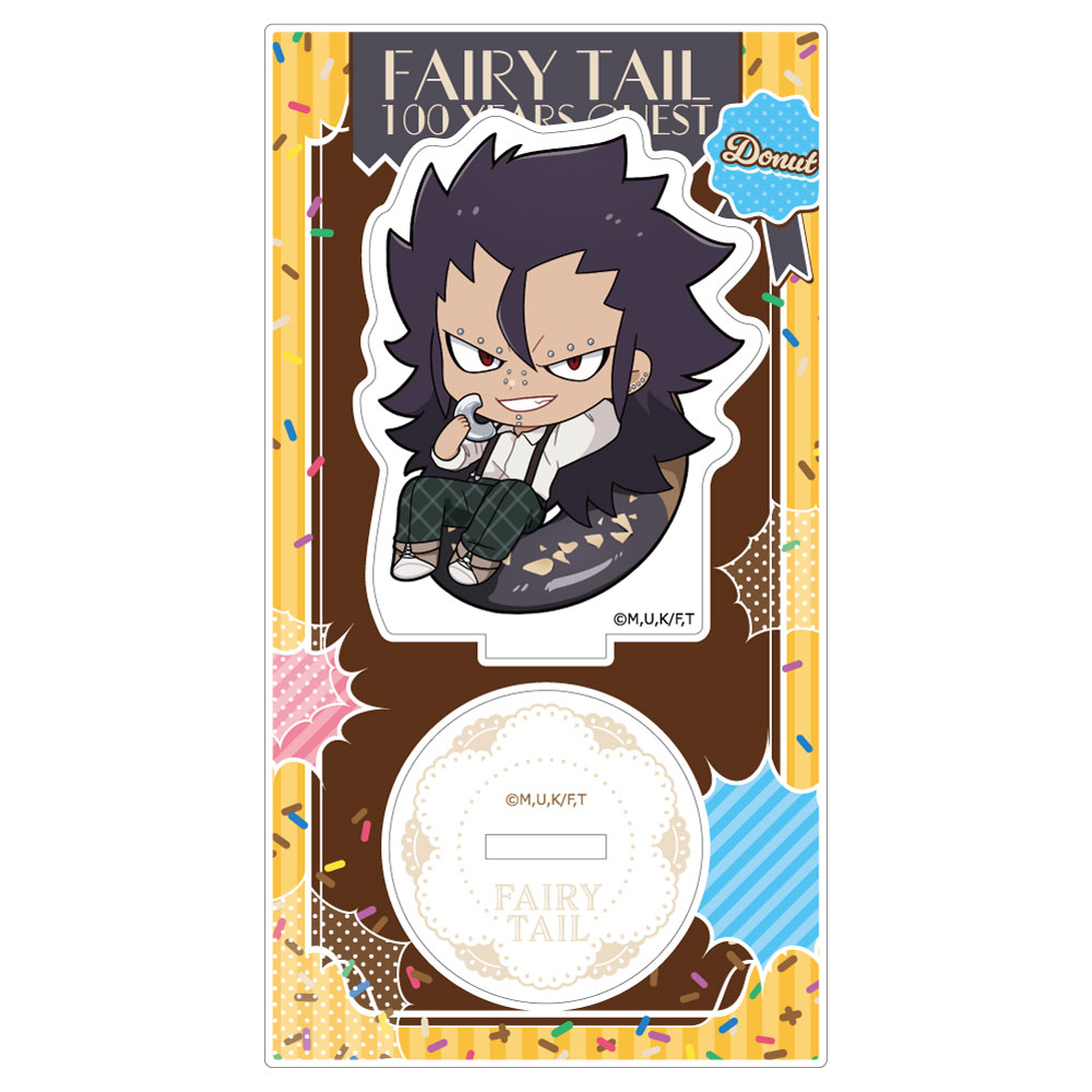 FAIRY TAIL 100年クエスト_アクリルスタンド(ガジル/ドーナツ)
