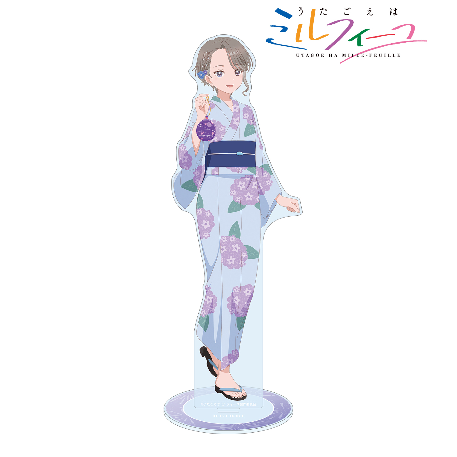 うたごえはミルフィーユ_描き下ろし レイレイ 夏祭りver. 特大アクリルスタンド
