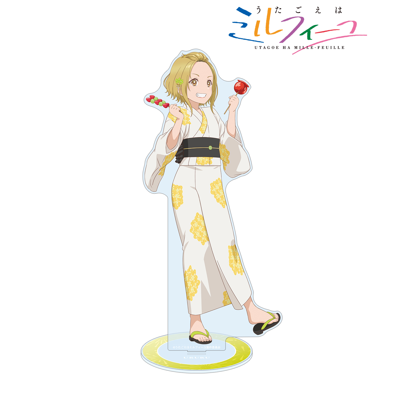 うたごえはミルフィーユ_描き下ろし ウルル 夏祭りver. 特大アクリルスタンド