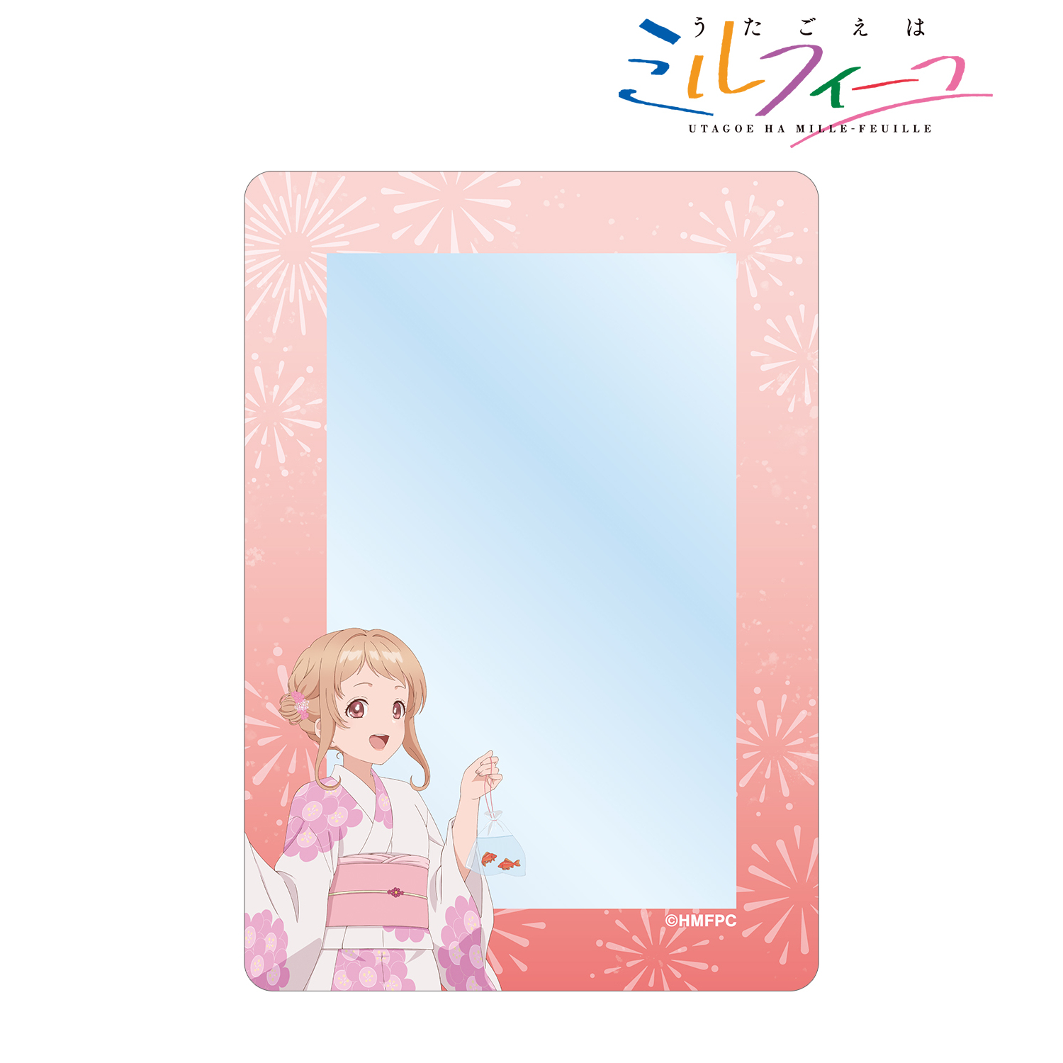 うたごえはミルフィーユ_描き下ろし ウタ 夏祭りver. B8硬質ケース