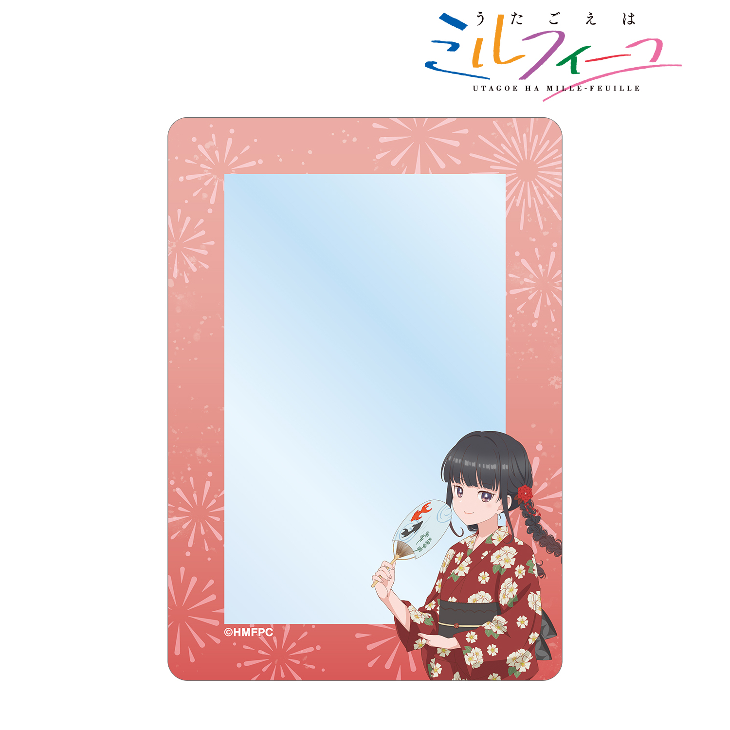 うたごえはミルフィーユ_描き下ろし ムスブ 夏祭りver. B8硬質ケース