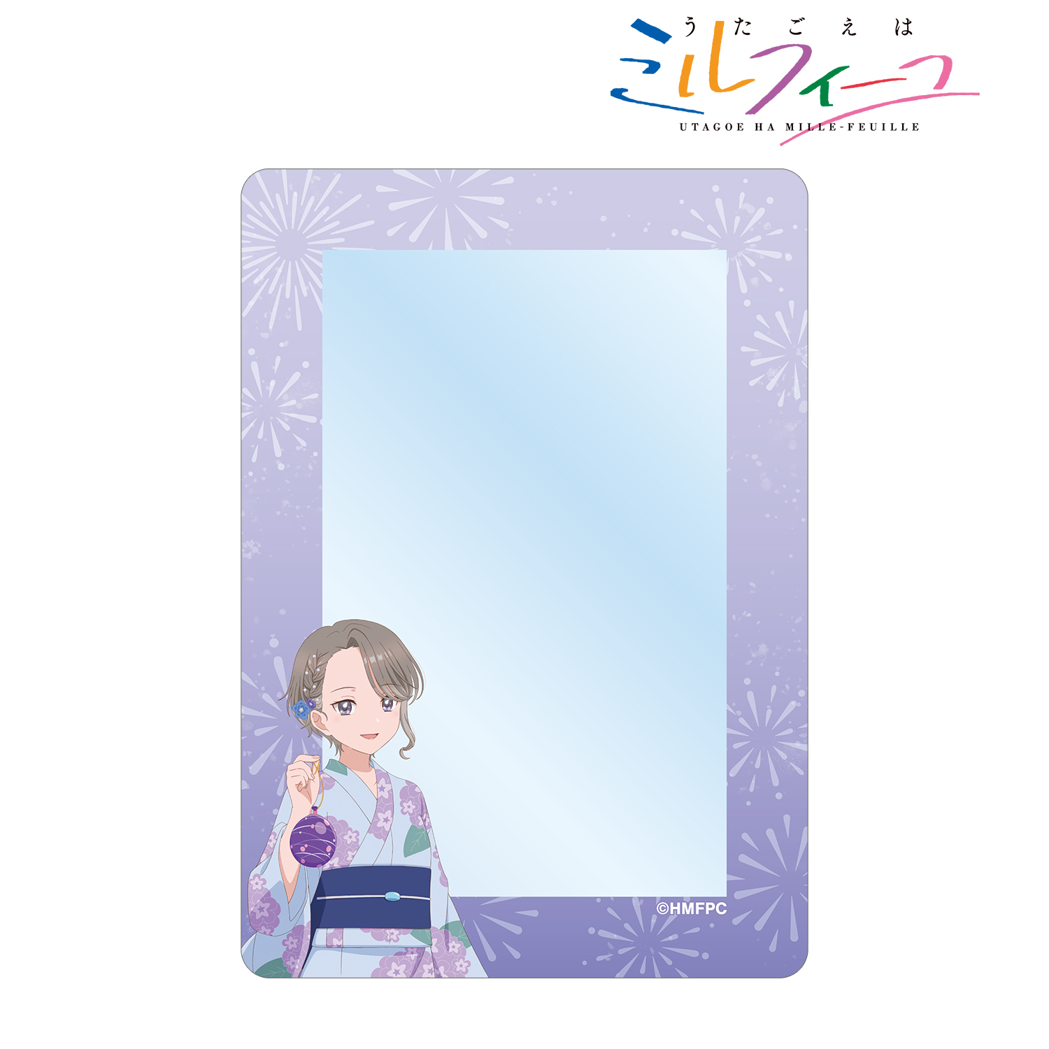 うたごえはミルフィーユ_描き下ろし レイレイ 夏祭りver. B8硬質ケース
