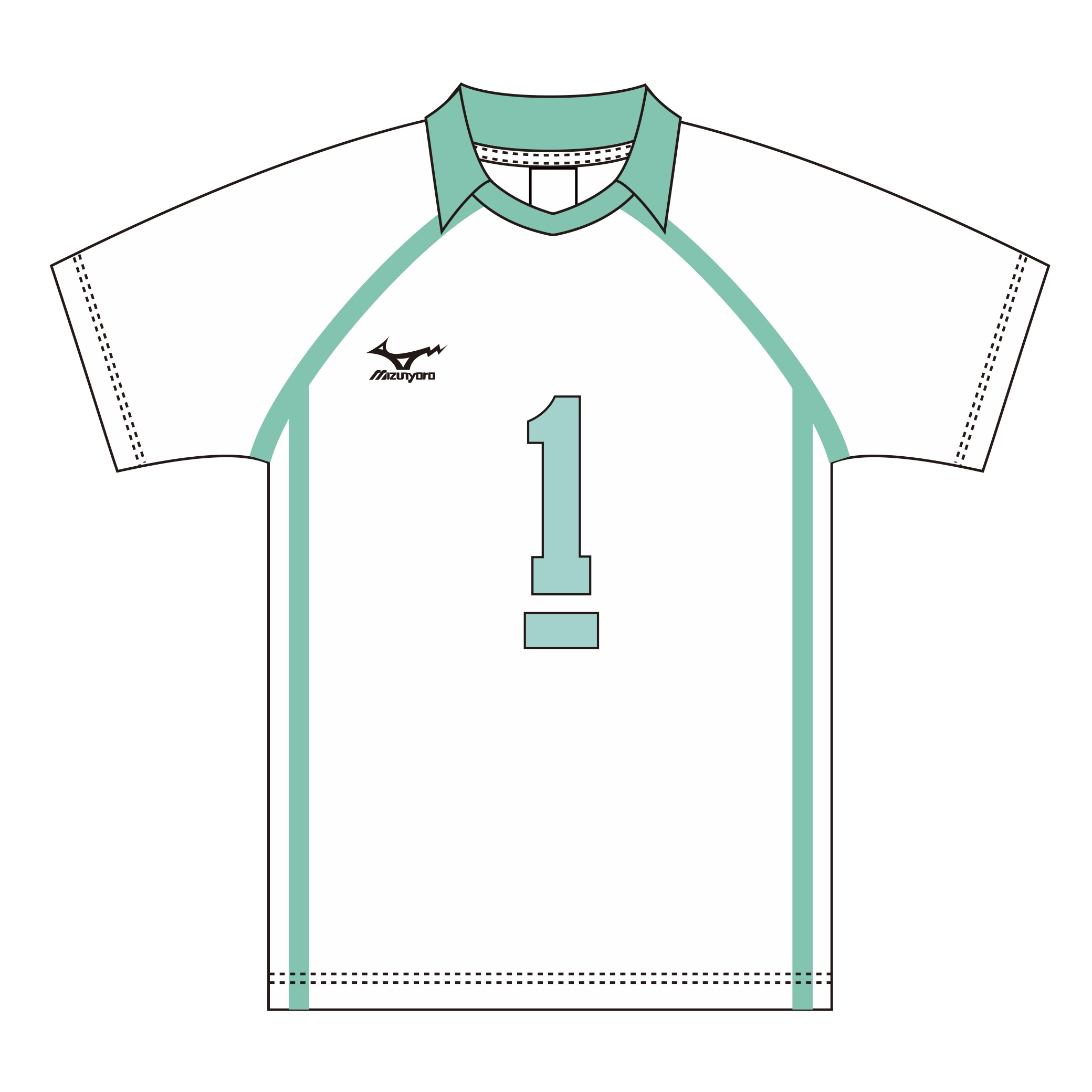 ハイキュー!!_Mサイズ_ユニフォーム 青葉城西高校 及川徹