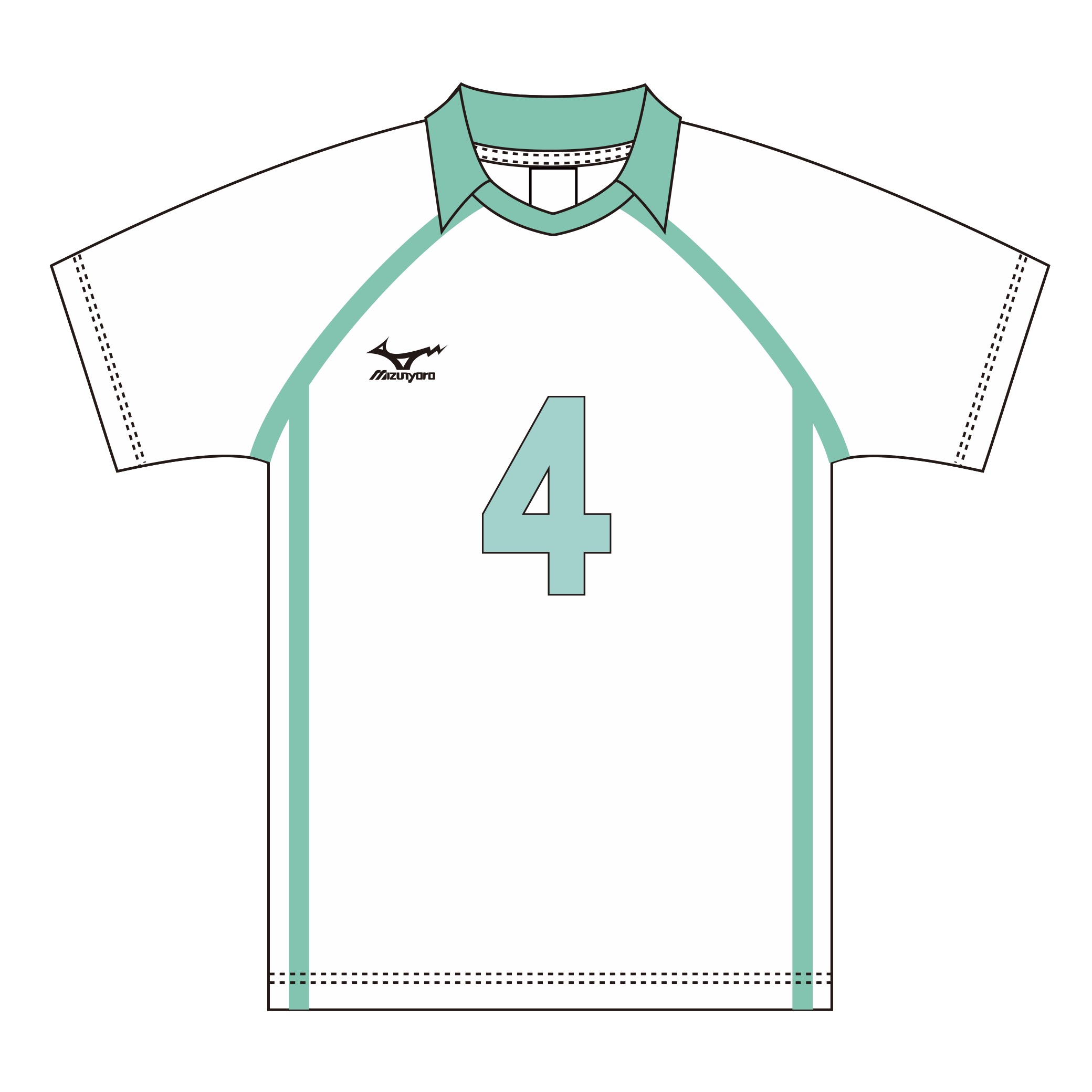 ハイキュー!!_Lサイズ_ユニフォーム 青葉城西高校 岩泉一