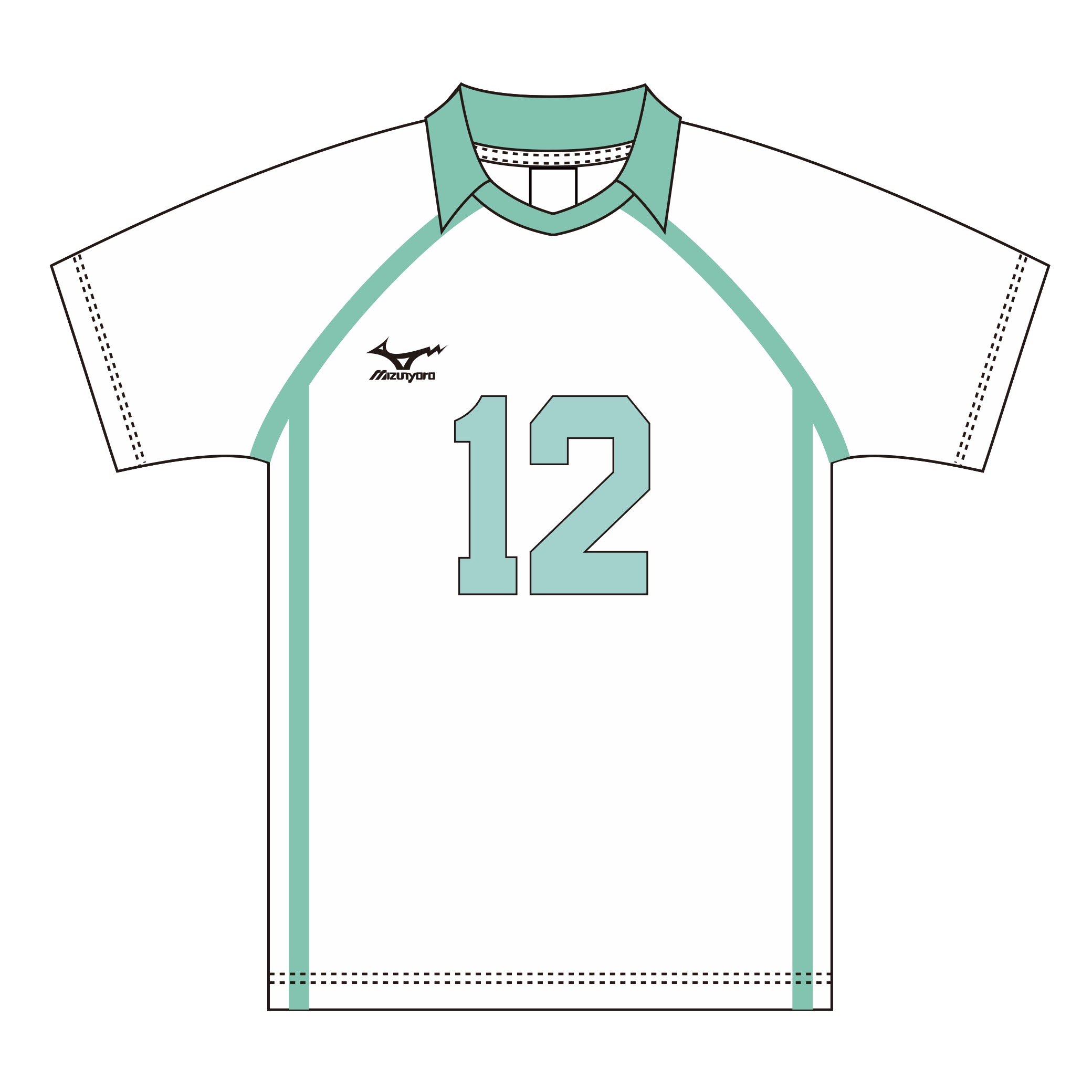 ハイキュー!!_XLサイズ_ユニフォーム 青葉城西高校 金田一勇太郎