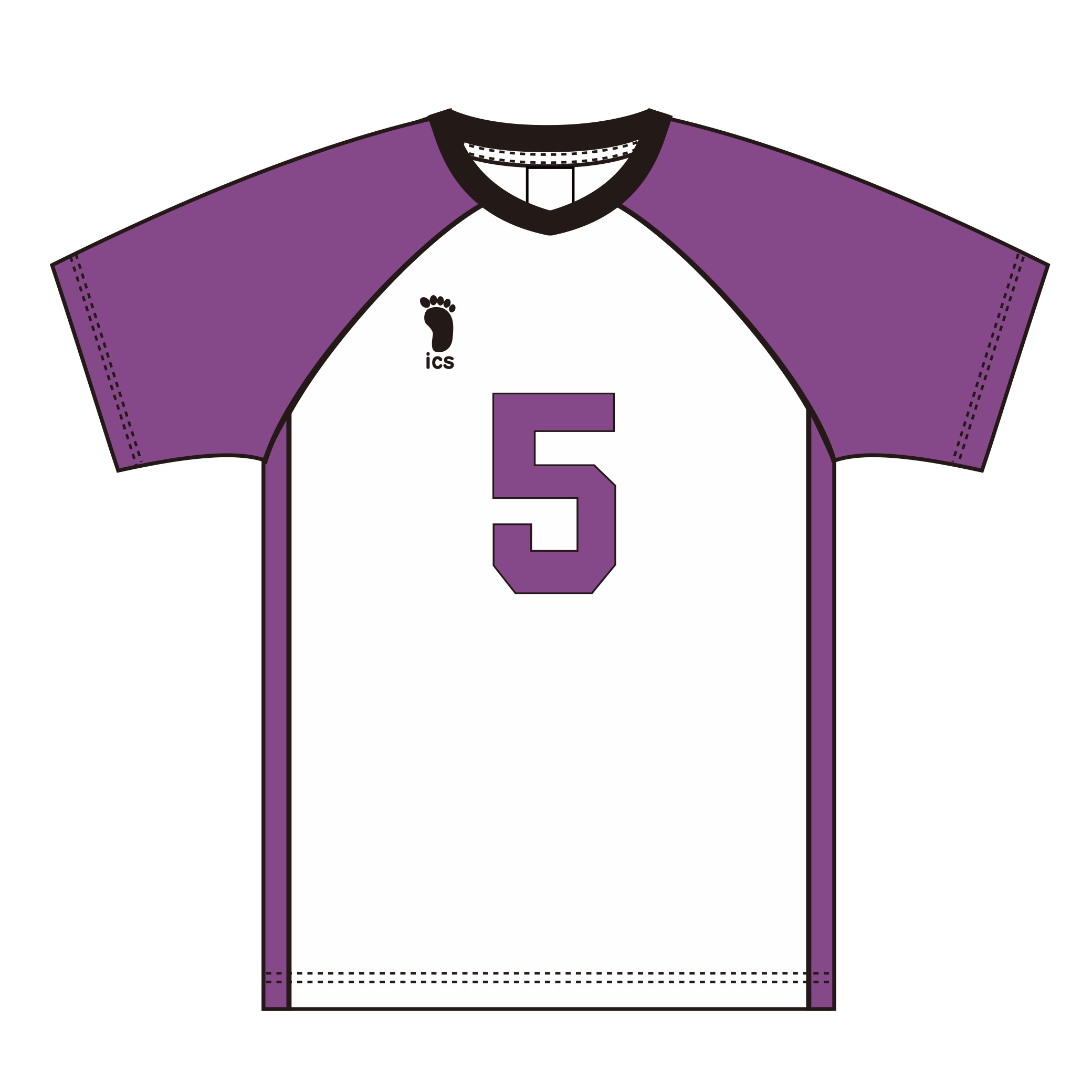 ハイキュー!!_XLサイズ_ユニフォーム 白鳥沢学園高校 天童覚