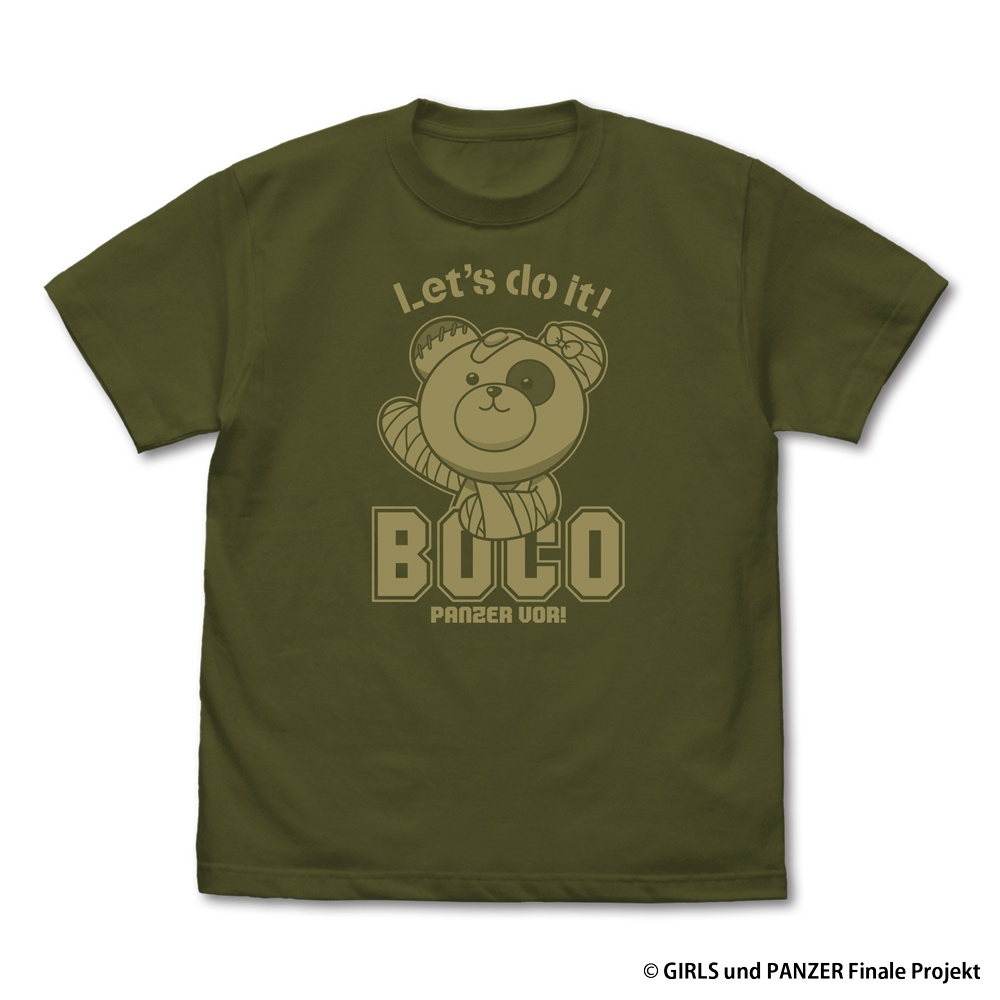 ガールズ&パンツァー 最終章_XLサイズ_ボコ Tシャツ/MOSS