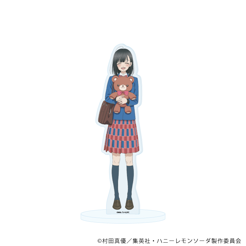 ハニーレモンソーダ_ホログラムアクリルスタンド01/石森羽花 ぬいぐるみver.(描き下ろしイラスト)