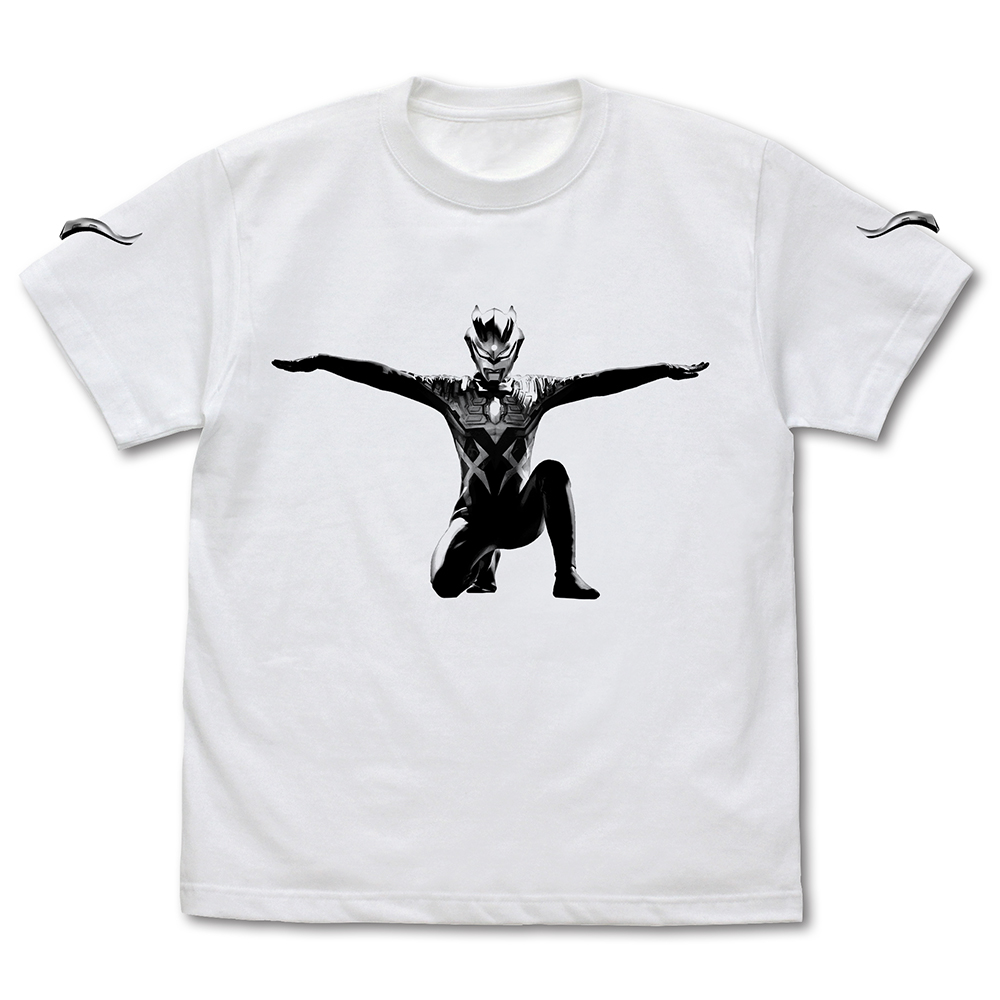 ウルトラマンゼロ_XLサイズ_ゼロスラッガー Tシャツ/WHITE